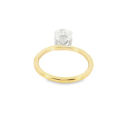 2.00 CT. Oval Lab Grown Diamond Engagement Ring
