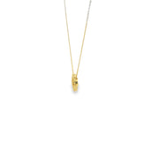 Diamond Pave Clover Frame Pendant