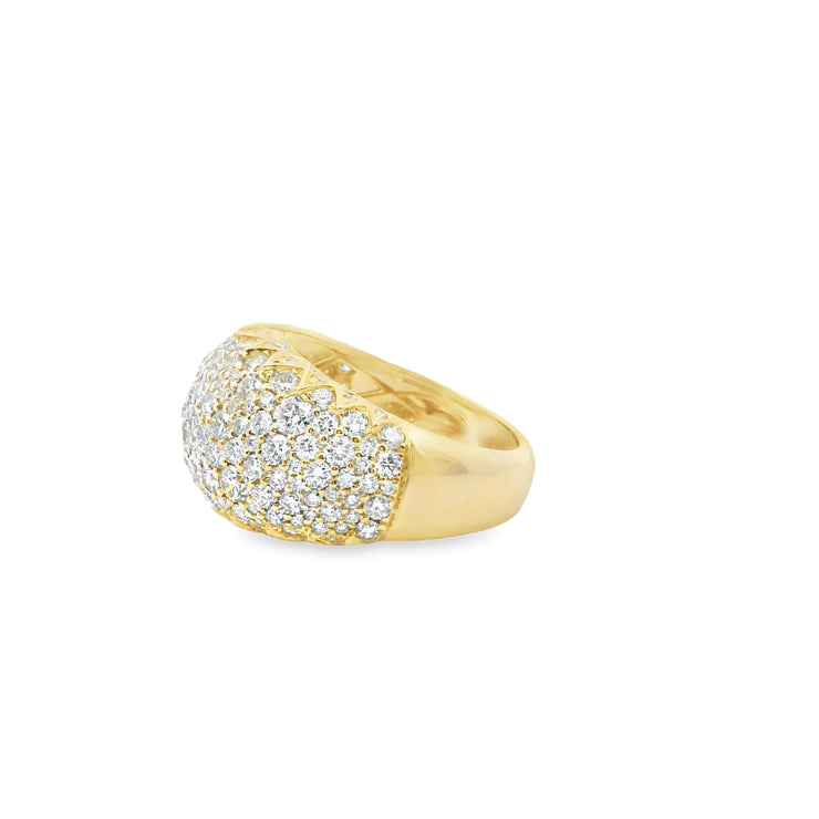 Scatter Pave Dome Ring