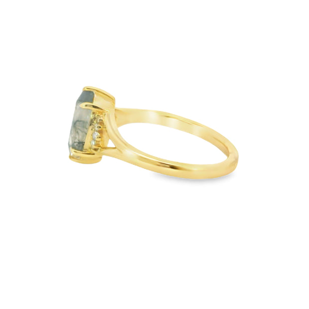 Moss Agate Ring
