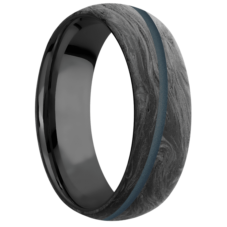 Forged Carbon Fiber + None Finish + Zirconium