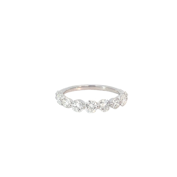 White Gold Lab Grown Diamond Band