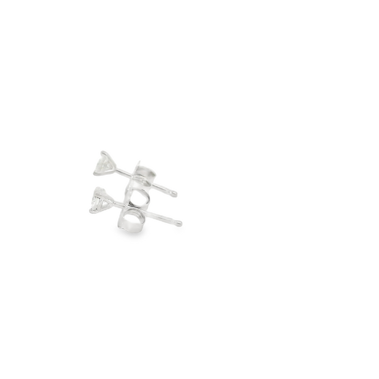0.20 White Gold Diamond Studs