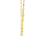 Vermeil Nugget Choker Necklace