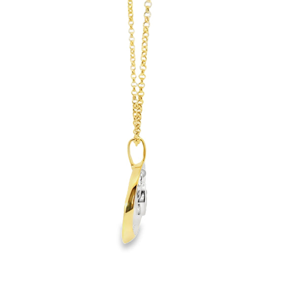 Blue Topaz Vermeil Pendant