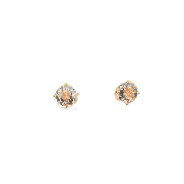 Morganite Studs