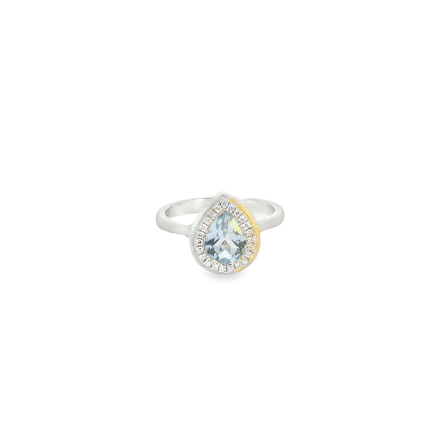 Aquamarine Ring