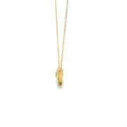 Diamond Pave Bow Pendant