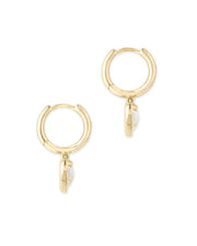 Kendra Scott Ari Heart Huggie Earrings