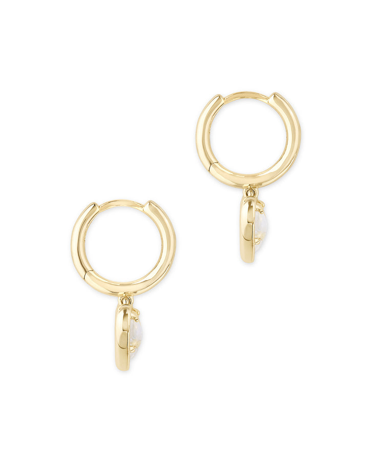 Kendra Scott Ari Heart Huggie Earrings