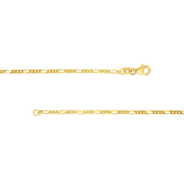 1.90MM Figaro Bracelet