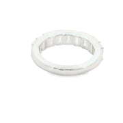 Lab Grown Emerald Cut Diamond Band