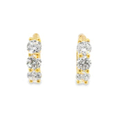 Lab Grown Diamond Huggies