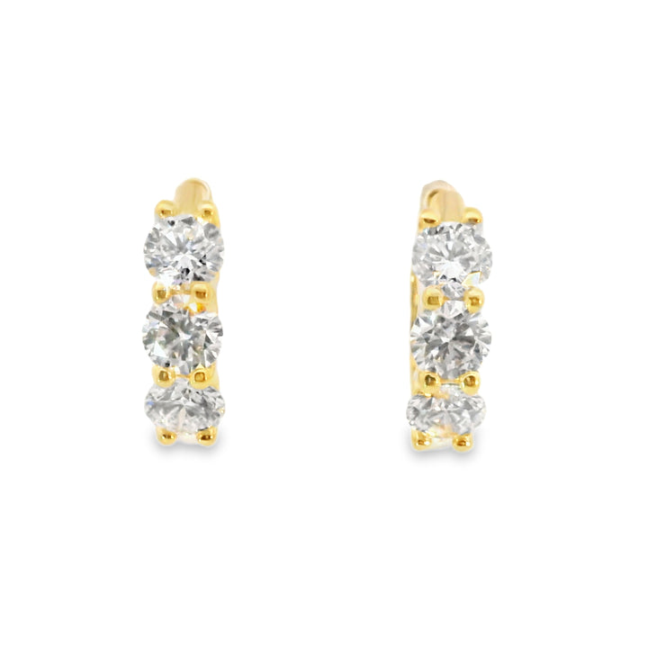 Lab Grown Diamond Huggies