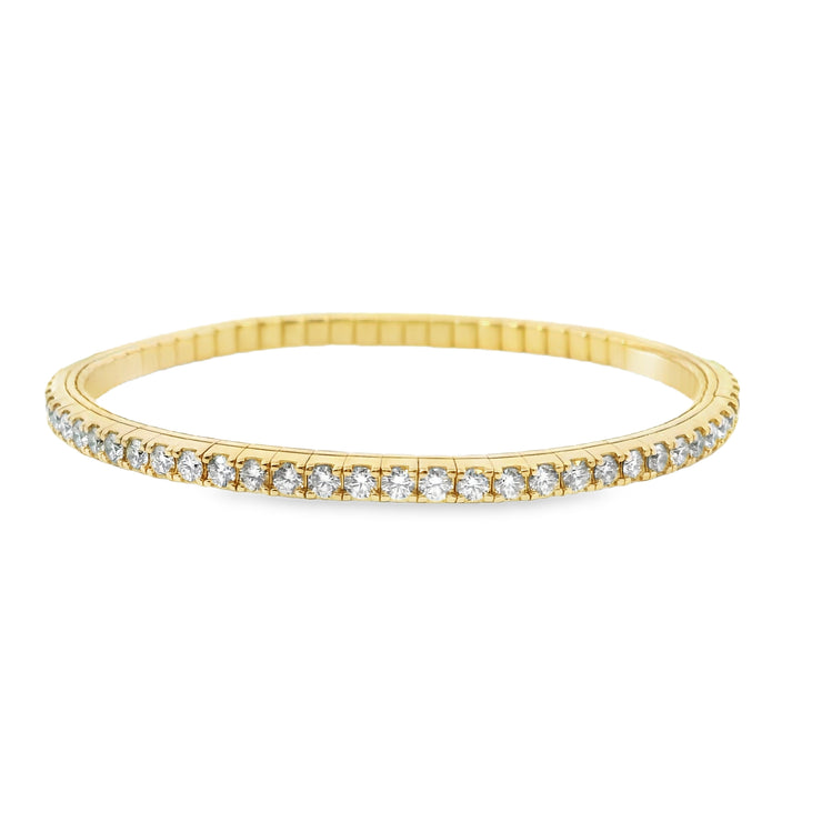 Flexible Bangle Diamond Bracelet