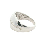 Dome Ring with Diamond Accent