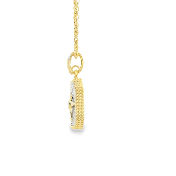 Diamond Pave Star Pendant