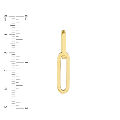 Convertable Paperclip Drop Earrings