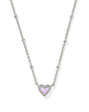 Kendra Scott Mini Ari Heart Satellite Station Necklace