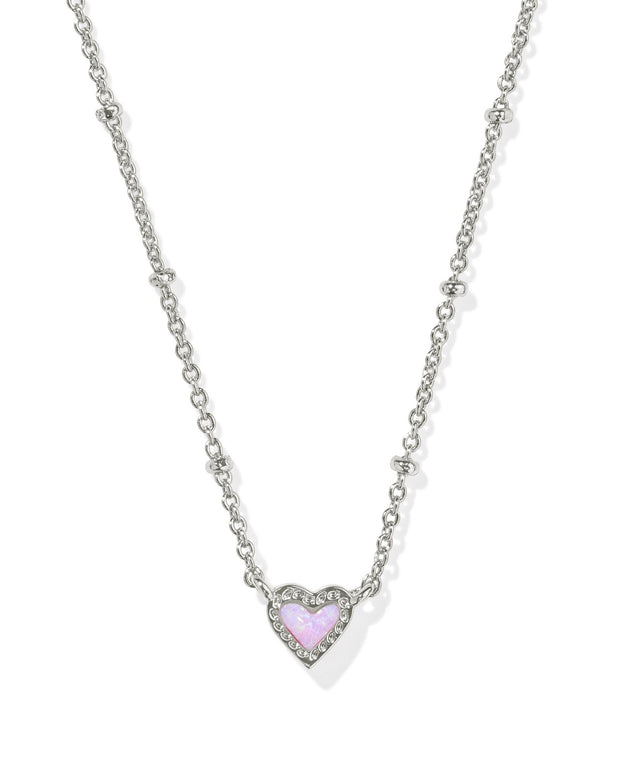 Kendra Scott Mini Ari Heart Satellite Station Necklace