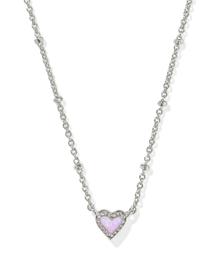 Kendra Scott Mini Ari Heart Satellite Station Necklace