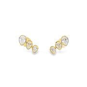 Graduated Pear Diamond Climbers
