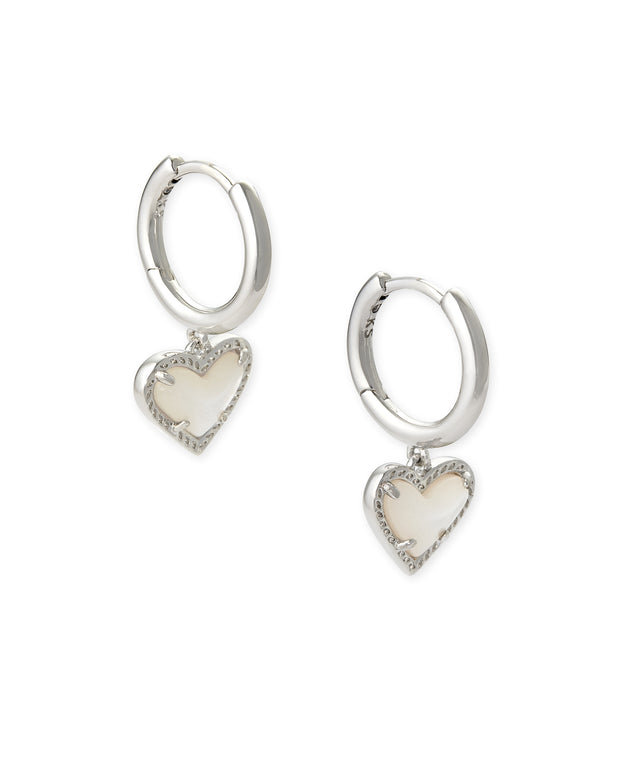 Kendra Scott Ari Heart Huggies