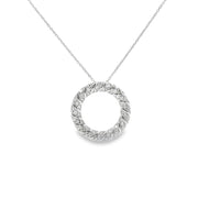 Twisted "O" Pendant