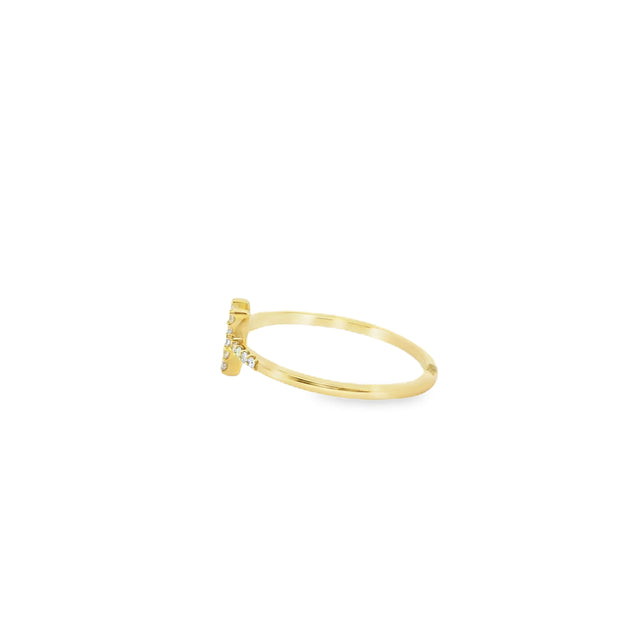 Micro Pave Diamond Ring