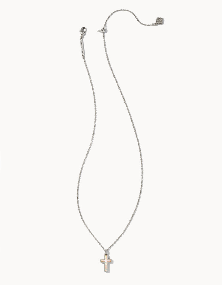 Kendra Scott Opal Cross Pendant Necklace