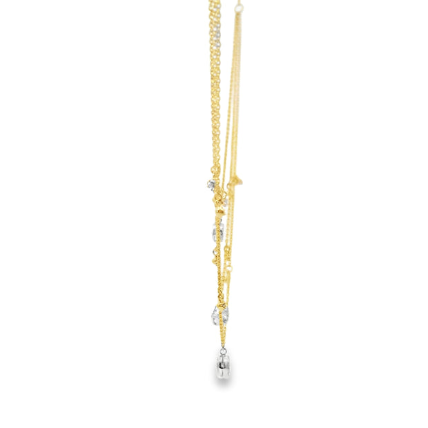 Diamond Multi-Strand Necklace