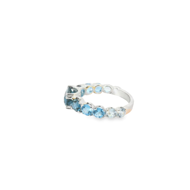 Blue Topaz Ring