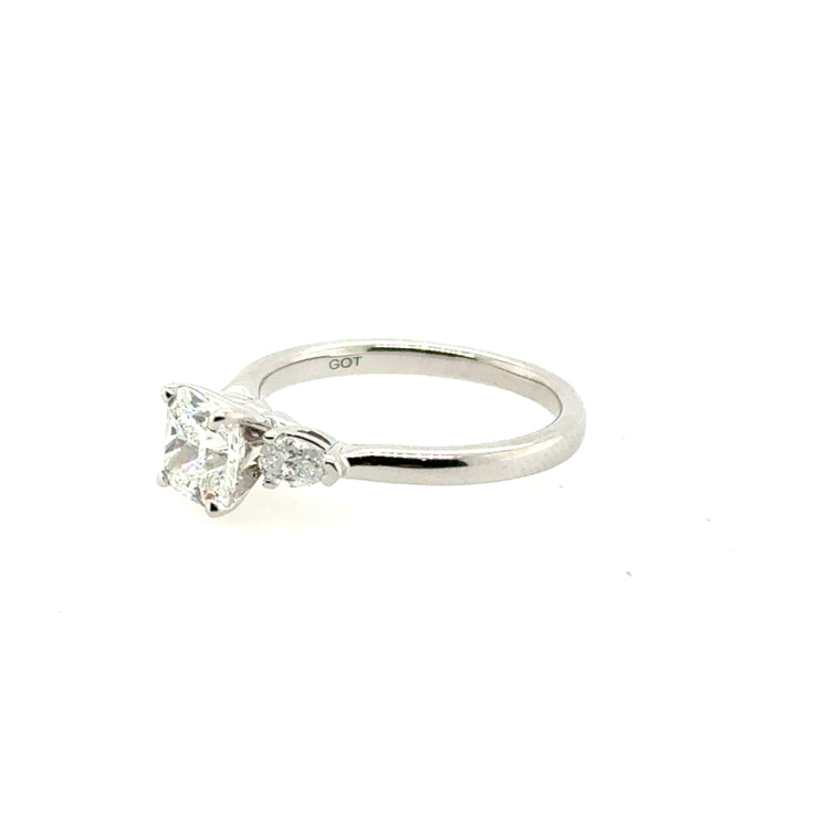 Cushion Diamond Engagement Ring