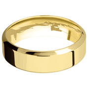 14K Yellow Gold with Polish , Polish Finish