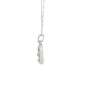 Salt and Pepper Diamond Pendant