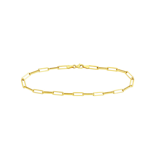 Hollow Paperclip Bracelet