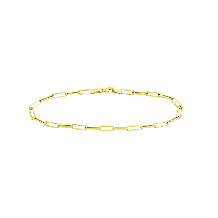 Hollow Paperclip Bracelet