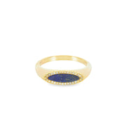 Lapis Signet Ring