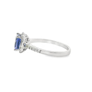 Tanzanite and Diamond Ring