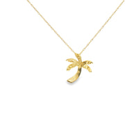 Diamond Palm Tree Pendant