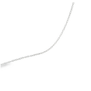 10K White Gold Wheat Chain