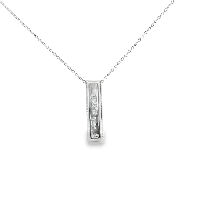Sterling Silver Bar Pendant