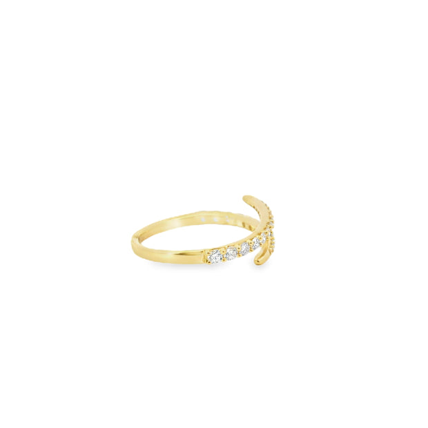 Diamond Twist Ring