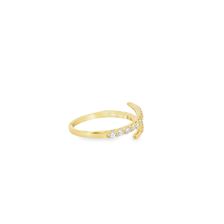 Diamond Twist Ring