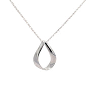Silver Freeform Pendant