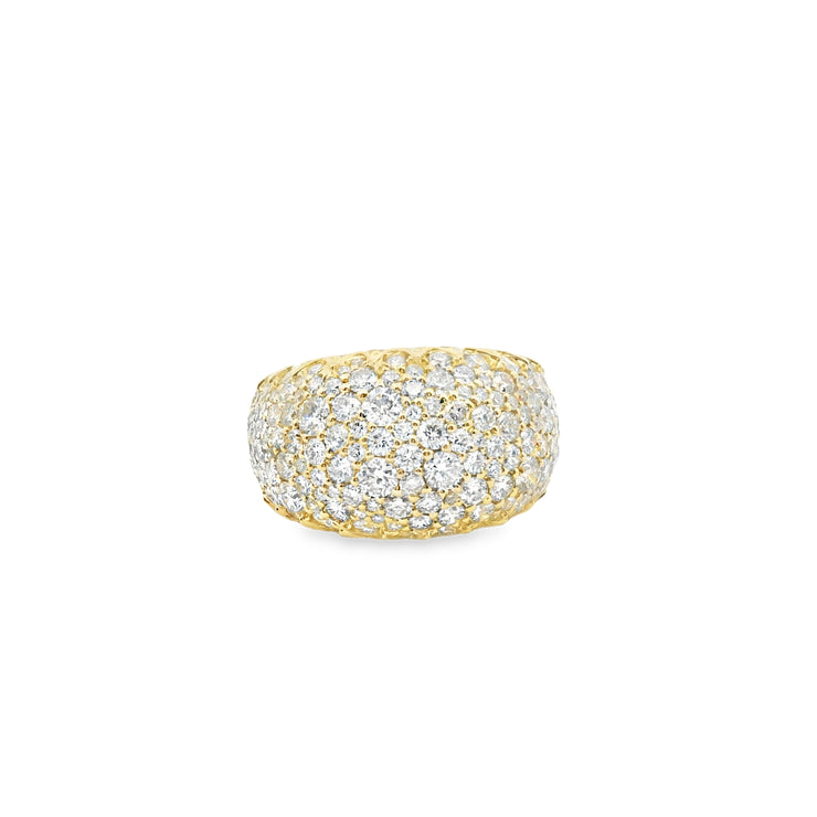 Scatter Pave Dome Ring