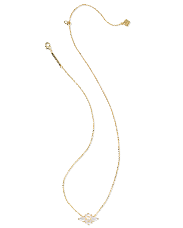 Kendra Scott Abbie Crystal Short Pendant Necklace