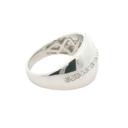 Dome Ring with Diamond Accent