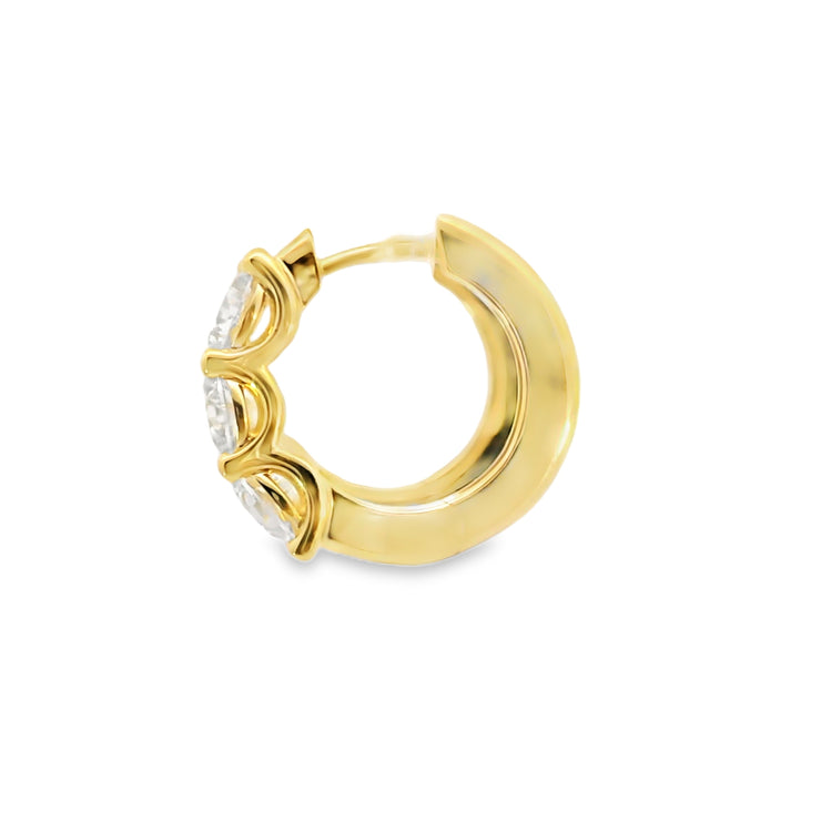 Lab Grown Diamond Huggies