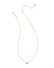 Kendra Scott Mini Elisa Fuchsia Magnesite Necklace